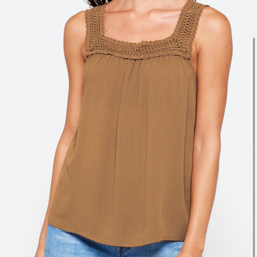 Market and Spruce Tan Tank